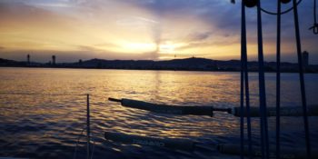 Sunset sail, sailing Barcelona experience
