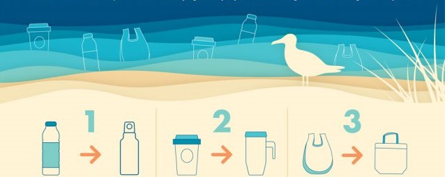 marine biodegradable plastic use multi cups bottle and bags are the solution
