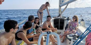 Group sailing tours in Barcelona