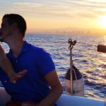 Marriage proposal during a Barcelona sail tour