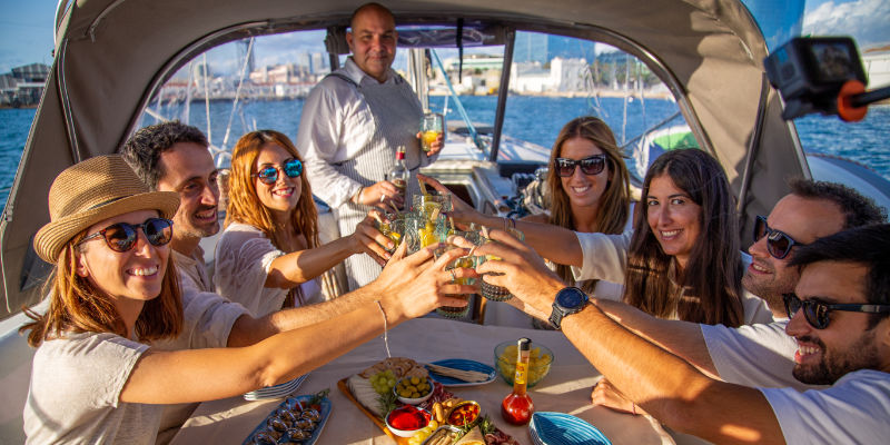 Barcelona Local Tapas and Sailing Adventure - BarcelonaSail