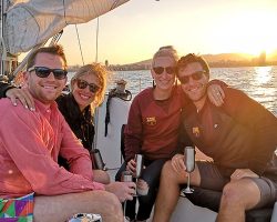 book your boat tour in Barcelona sunset