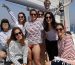 Hen party on a sail boat
